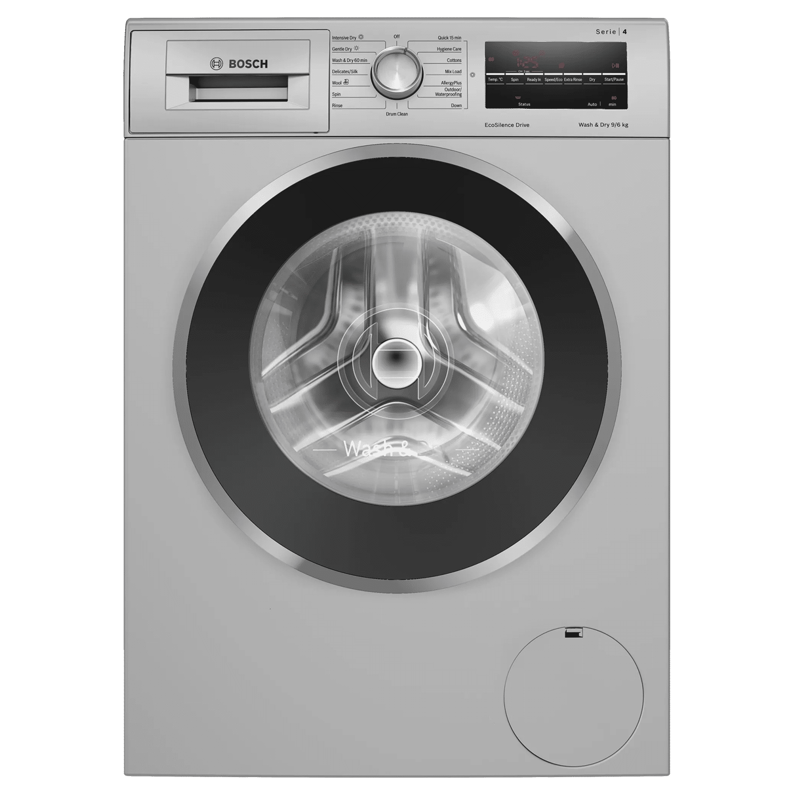 Bosch fully automatic washing shop machine with dryer